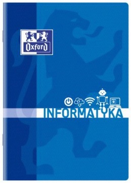 Zeszyt DO INFORMATYKI A5 60k Kratka OXFORD 5szt