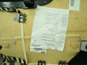 ОБИВКА ДВЕРИ ЗАДНЯЯ ЛЕВАЯ MERCEDES W221 LIFT SHORT