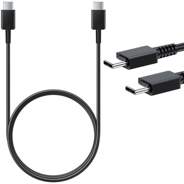 Kabel 1m oryginalny Samsung EP-DG980BBE USB-C TypC 100cm PowerDelivery