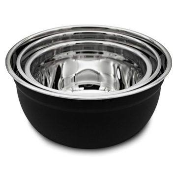 Набор из 3-х мисок с крышками, наборы емкостей, миски из нержавеющей стали, 3 шт.