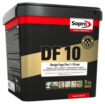 Fuga elastyczna SOPRO DF10 biały 10 5kg