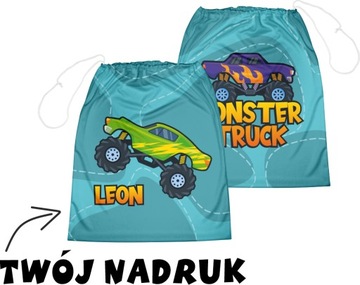 WOREK DO SZKOŁY PRZEDSZKOLA Z NADRUKIEM WZORY