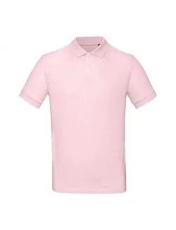 B&C Eko Koszulka męska polo Inspire orchid pink M