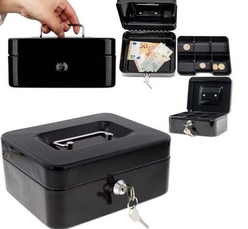 Металлическая копилка, сейф для монет, копилка