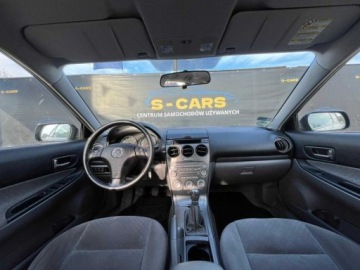 Mazda 6 I Kombi 2.0 MZR 141KM 2005 Mazda 6 Mazda 6 2.0 b ALUFELGI HAK KLIMATYZACJA OC do 01.2027 Zamiana, zdjęcie 4