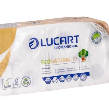 ТУАЛЕТНАЯ БУМАГА ЦЕЛЛЮЛОЗНАЯ 10 РОЛИКОВ, 190 ПОЛОСОК