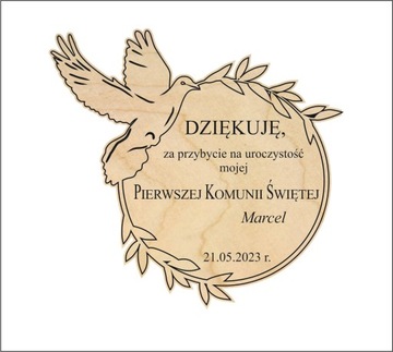 MAGNES PIERWSZA KOMUNIA ŚWIĘTA PODZIĘKOWANIE