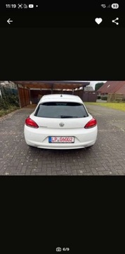 Volkswagen Scirocco III Coupe 1.4 TSI 122KM 2010 Volkswagen Scirocco 1.4Benzynkaserwisprosto z Niemiec 1.4 Benzyna 122KM, zdjęcie 4