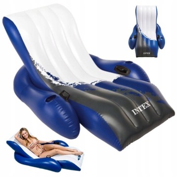 Матрас для плавания INTEX 180х135 см - прочный и удобный