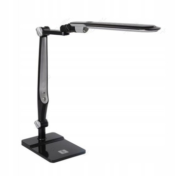 Lampka biurkowa kreślarska LED 3 barwy 10W czarna