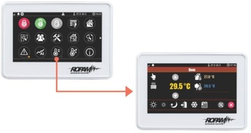 Сенсорная панель-манипулятор TPR-4B-P NeoGSM-IP 4,3″ TFT LCD, LED ROPAM
