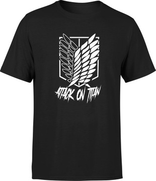 MĘSKA KOSZULKA ATTACK ON TITAN ATAK TYTANÓW ROZM M T-SHIRT MĘSKI TSHIRT