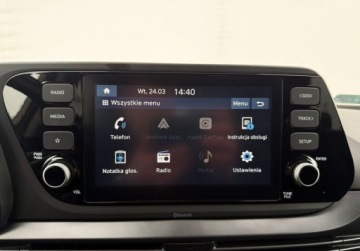 Hyundai Bayon SUV 1.0 T-GDI 100KM 2021 Hyundai Bayon 1.0 T-GDi 100KM MT6 SmartWinter Salon PL ASO Benzyna 100KM, zdjęcie 22