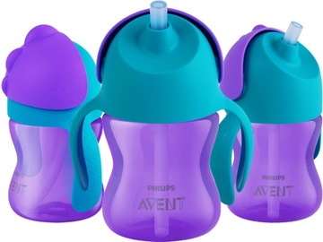 AVENT СЕРЕБРЯНАЯ КРУЖКА С СОЛОМКОЙ 200мл 9м+ БУТЫЛКА г