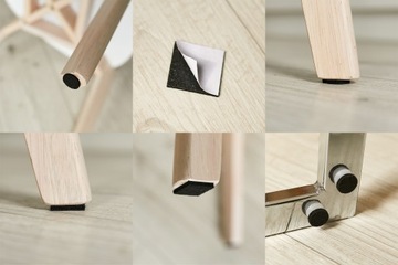 САМОКЛЕЯЩИЕСЯ ФЕРТОВЫЕ ПОДКЛАДКИ ВОЙЛОК 155 ШТ. НАБОР ЧЕРНЫЙ