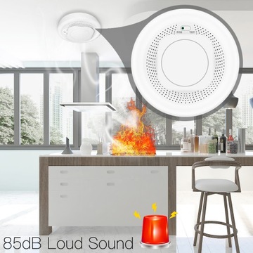 4x детектор дыма Smart ZigBee
