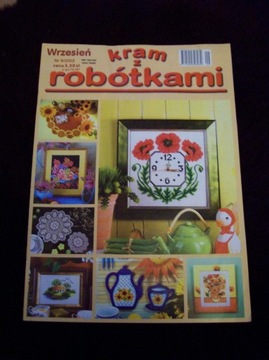 Czasopismo Kram z robótkami nr 9/2002