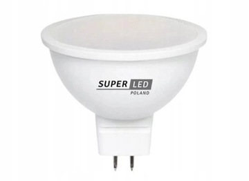 Żarówka LED MR16 230V 6W MOCNA