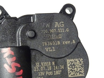 MOTOREK RADIÁTORU CLIMATRONIC VW GOLF VII 7 5G0 2Q0907511G T83691B