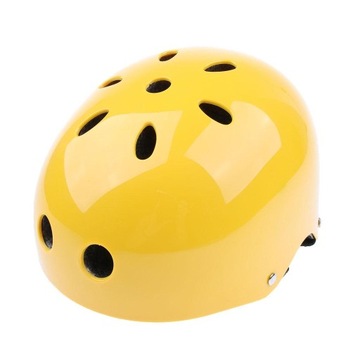 Kask wspinaczkowy dla dzieci, dorosłych, żółt