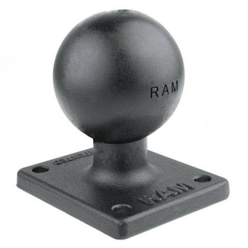 RAM Mounts Kwadratowa podstawa z głowicą obrotową C 1,5
