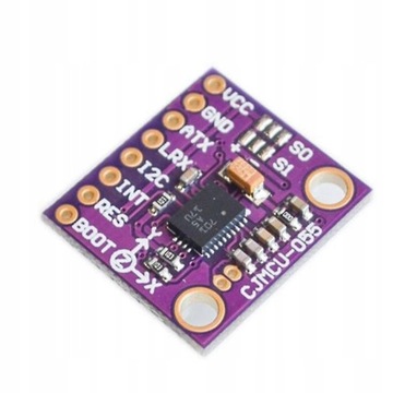 Bno055 9dof attitude angle gyroscope sensor module