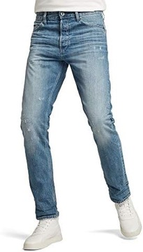 Spodnie jeansy męskie G-STAR RAW niebieskie W31L32