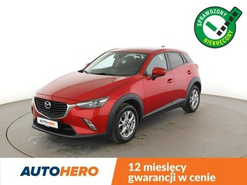 Mazda CX-3 Crossover 2.0 SKY-G 120KM 2016 Mazda CX-3 Niski przebieg Czujniki parkowania
