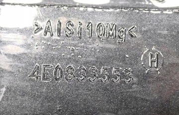 ДВЕРЬ ЛЕВАЯ ЗАДНЯЯ LZ9W 125 UM AUDI A8 S8 D3 4E LONG