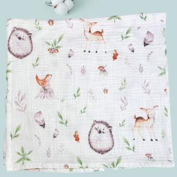 Подгузники Plumeri Muslin, набор из 3 цветов, 70х70 см.