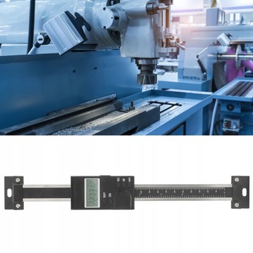 Pionowa suwmiarka cyfrowa Odczyt noniusza Linijka
