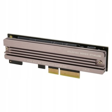 Твердотельный накопитель M.2 NVMe с платой расширения PCIE 4.0 64 Гбит/с