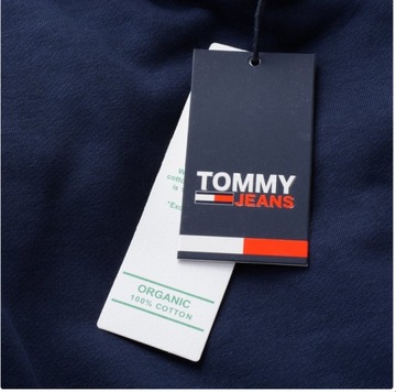 Tommy Jeans granatowa bluza męska kangurka DM0DM09593-C87 XL