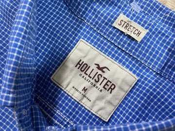 HOLLISTER CALIFORNIA Koszula Męska KRATA STRETCH M