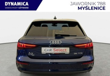 Audi A3 8Y Sportback 1.5 35 TFSI 150KM 2023 Audi A3 Sportback VAT 23 35TFSI 150KM S-tronic 2023 r., salon PL, I wl., g, zdjęcie 29
