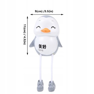 1 пара милых украшений в виде пингвинов, красивые украшения