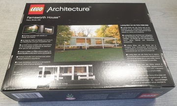 LEGO 21009 АРХИТЕКТУРНЫЙ ДОМ ФАРНСВОРТА — УНИКАЛЬНЫЙ США