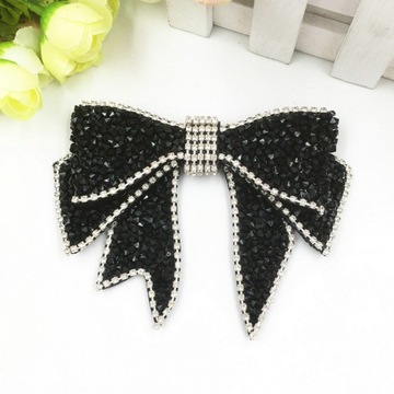 Цветочные украшения для обуви с бантиком Оберег из страз