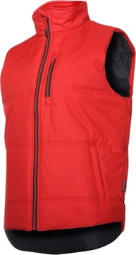 Bezrękawnik ocieplany czerwono-czarny, 3XL LAHTI PRO (L4131506)
