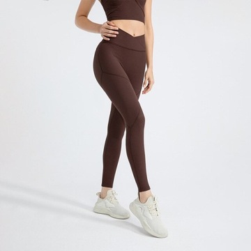 Kobiety Gym Elastyczność Fitness Legginsy-XL