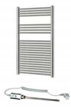 ELEKTRYCZNY GRZEJNIK ŁAZIENKOWY 120X60 CHROM 415 W