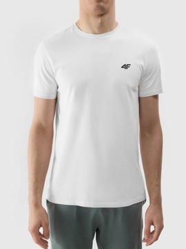 Pánske tričko 4F Bavlnené športové tričko Casual Limitované SS24