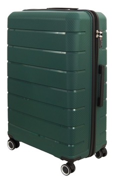 WALIZKA PODRÓŻNA GRAVITT PREMIUM 003 POLIPROPYLEN ŚREDNIA XL BAGAŻ KÓŁKA