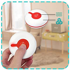 Retekess TH102 Беспроводная система пейджера Guardian с сигнализацией и вызовом