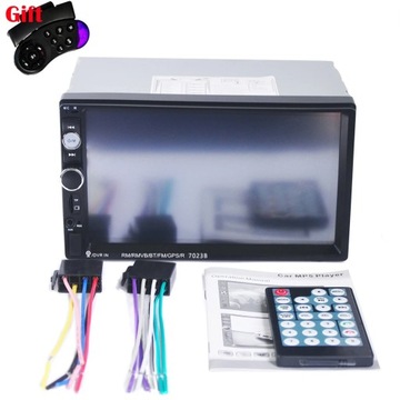 Управление и 8 стилей ИК-радио 2 Din 7 HD Bluetooth Volkswagen Nissan Hyund