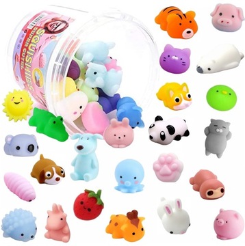 24 x MOCHI SQUISHY FIDGET GNIOTKI POP IT GNIOTEK
