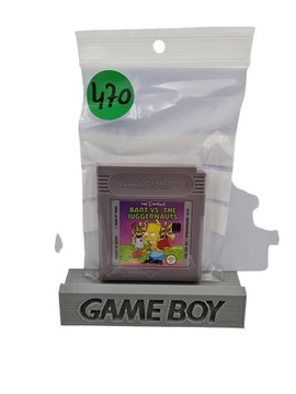 GAME BOY THE SIMPSONS BART VS THE JUGGERNAUTS