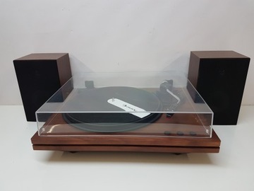 Gramofon, kolumny 20 W maks., Bluetooth, 33, 45, 78 obr./min Super design