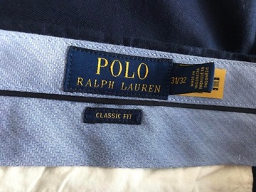 Ralph Lauren nowe spodnie męskie 62%Len M 31/32