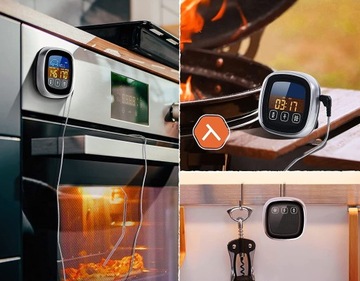 КУХОННЫЙ ТЕРМОМЕТР ДЛЯ МЯСА, ЦИФРОВОЙ ЗОНД ДЛЯ ГРИЛЯ